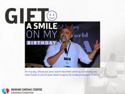 Gift A Smile On My B'day By Helping Me Raise Funds For This Cause