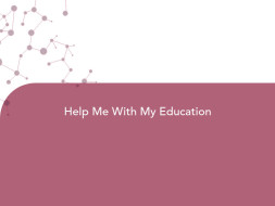 Help Me With My Education