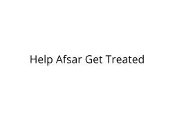 Help my father fight Mouth Cancer