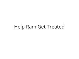 Help Ram Get a Prosthetic Limb