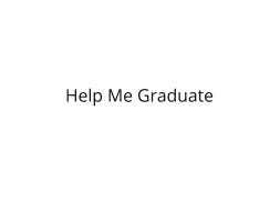Help Me Graduate