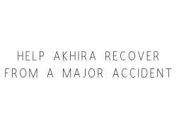Mushinam Akhiranandan met with Train Accident.. Please help