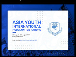 For Attend Asia Youth International Model United Nations 2019 Malaysia