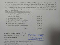 Help Rajendran Fight Cancer