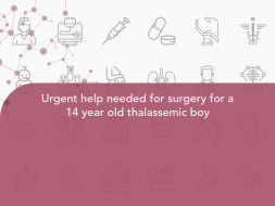 Urgent help needed for surgery for a 14 year old thalassemic boy