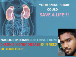 Help Nagoor Meeran fight Kidney Ailment