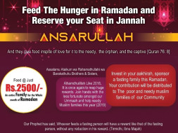 Ramadan and Eid - Food for Poor Fasting Families and Needy
