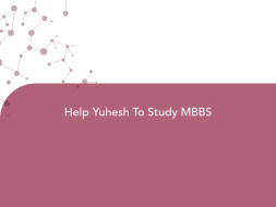 Help Yuhesh To Study MBBS