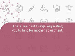 This is Prashant Donge Requesting you to help for mother's treatment.