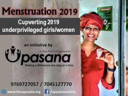 Menstrual Cups for 2019 underprivileged girls/women