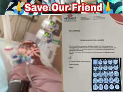 Help Him Fight Brain Hemorrhage🙏💐