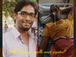 Help Vijayan overcome his brain surgery trauma.