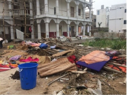 Help In Cyclone Relief In Puri