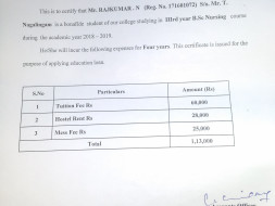 Help Rajkumar to complete B. SC Nursing final year