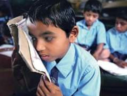 Blind children skill development program