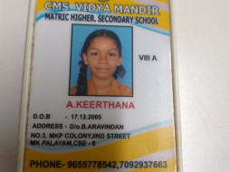 Fund Keerthana's Education