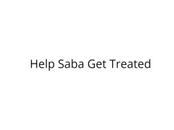 Help 6 Year Old Saba Get Treated for Thalassemia