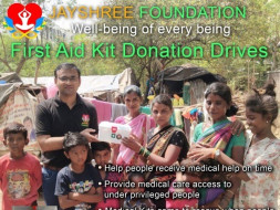Sponsor medical kits for needy