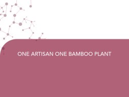 ONE ARTISAN ONE BAMBOO PLANT