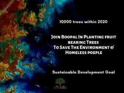 Join Boopal In Planting TreesTo Save Environment and Homeless people