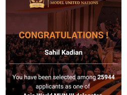 Help Sahil Represent India