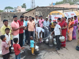 Help for people and farmer animals against water scarcity