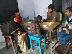 Education for poor child and physically challenged child.