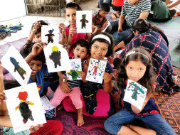 Save Childhood, Share Love and Support Muskurahat