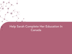 Help Sarah Complete Her Education In Canada