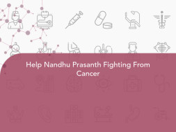Help Nandhu Prasanth Fighting From Cancer
