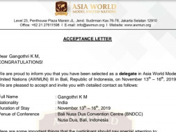 Help Me Represent Women In Asia MUN 19