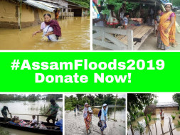 Helping Flood Victims in Assam