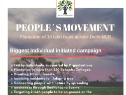 Help Plant 10 Lakh Trees in Delhi-NCR