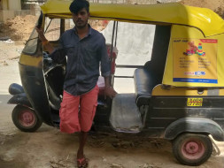 Help Manjunath Start a New Life and Educate his Daughter
