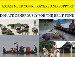 ASSAM FLOODS - DONATIONS for RELIEF FUND
