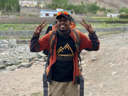 Journey of the first Chennai resident to step foot on top of World