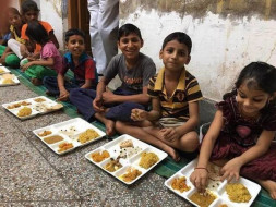 "The rich,to feed the poor"