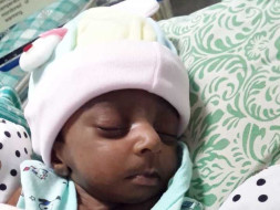 Help 23 days old Sheeba's Baby - Congenital Heart Disease and Abdomine