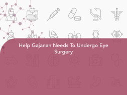 Help Gajanan Needs To Undergo Eye Surgery