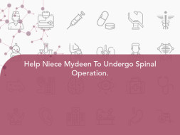 Help Niece Mydeen To Undergo Spinal Operation.