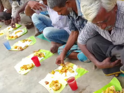 Support Dilip to feed poor people on father death anniversary
