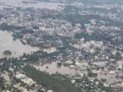 Emergency flood relief and recovery camp