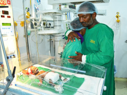 New born pre mature baby