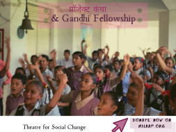 Theatre For Social Change;Project Kancha for#Rightochildhood in Sanand
