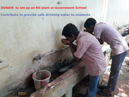 Donate for RO Plant- Safe Drinking Water for Government School