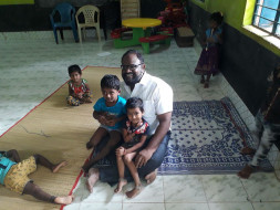 Donate Gas Stove and Floor Mats for Anganwadi School