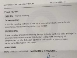 Support Annapurnna Fight/Recover From Total Thyroidectomy