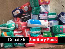 Donate ₹250 for yearly quota of sanitary pads to adolescent girls