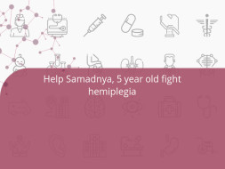 Help Samadnya, 5 year old fight hemiplegia