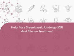Help Posa Sreenivasulu Undergo MRI And Chemo Treatment
